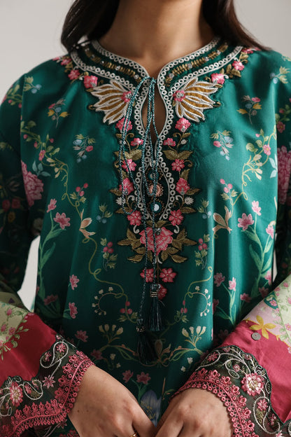 MUZANG FARSHI (Ethnic Inspired) ✨ 2 Piece Embroidered Suit