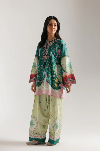 MUZANG FARSHI (Ethnic Inspired) ✨ 2 Piece Embroidered Suit
