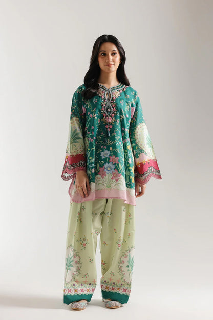 MUZANG FARSHI (Ethnic Inspired) ✨ 2 Piece Embroidered Suit