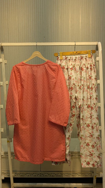 MUZANG BASIC CHIKANKARI – 2 Piece Suit ✨