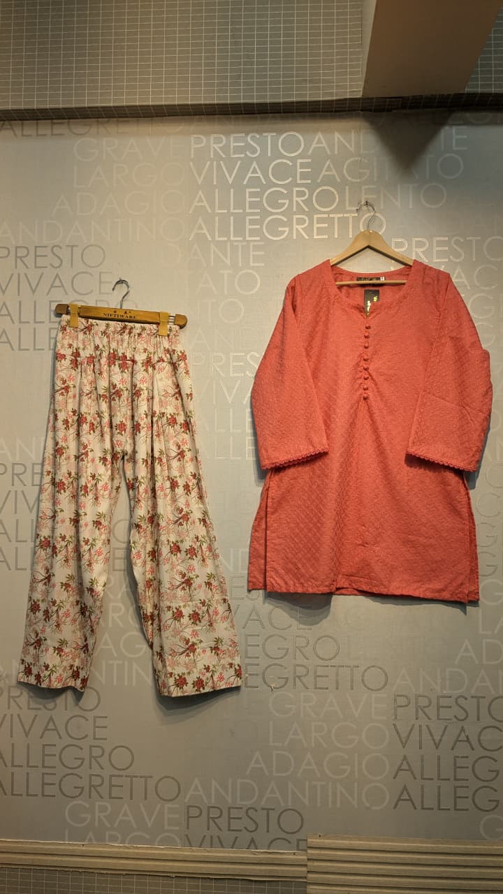 MUZANG BASIC CHIKANKARI – 2 Piece Suit ✨
