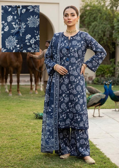 Zebaish Premium Lawn 3 Piece Suit ✨