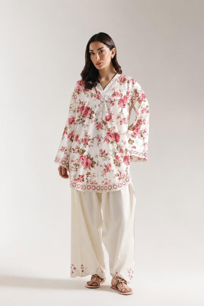 Ethnic Inspired Embroidered 2 Piece Shalwar Suit