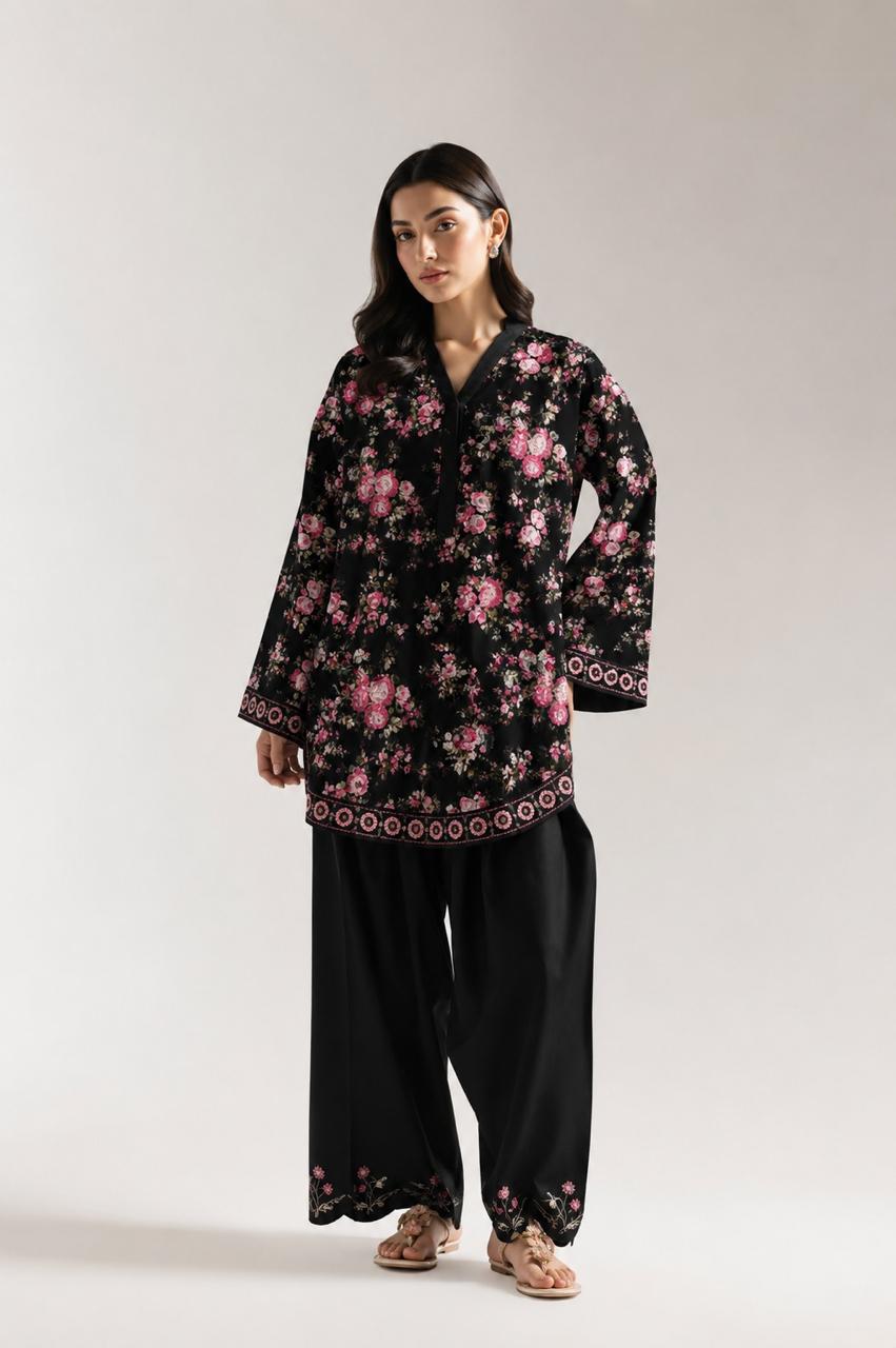 Ethnic Inspired Embroidered 2 Piece Shalwar Suit