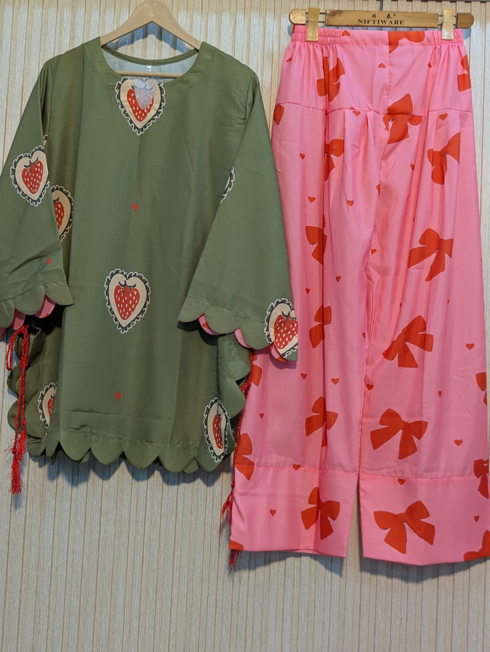 ✨ Ethnc Inspired Fraise Farshi – 2 Piece Suit ✨