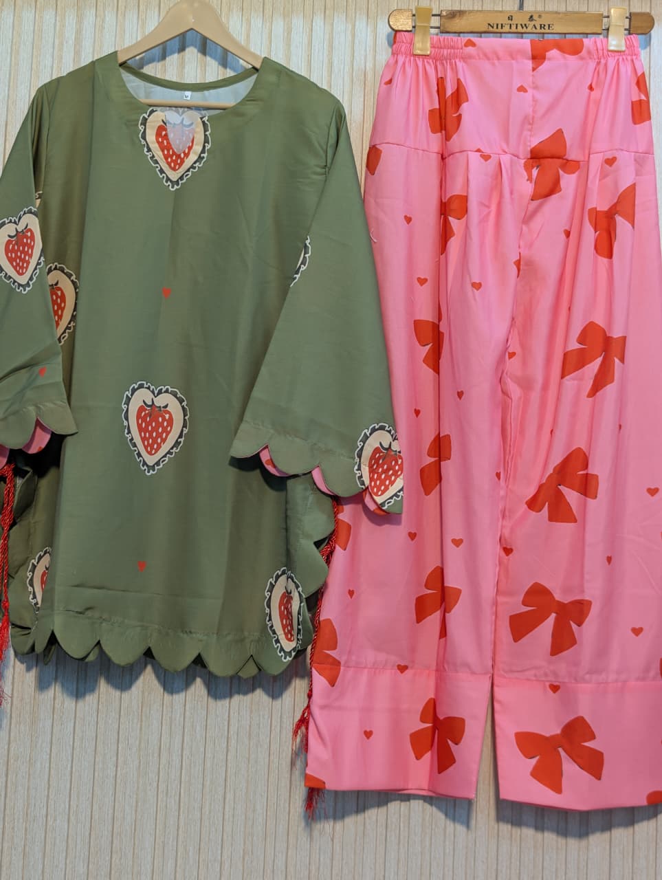 ✨ Ethnc Inspired Fraise Farshi – 2 Piece Suit ✨