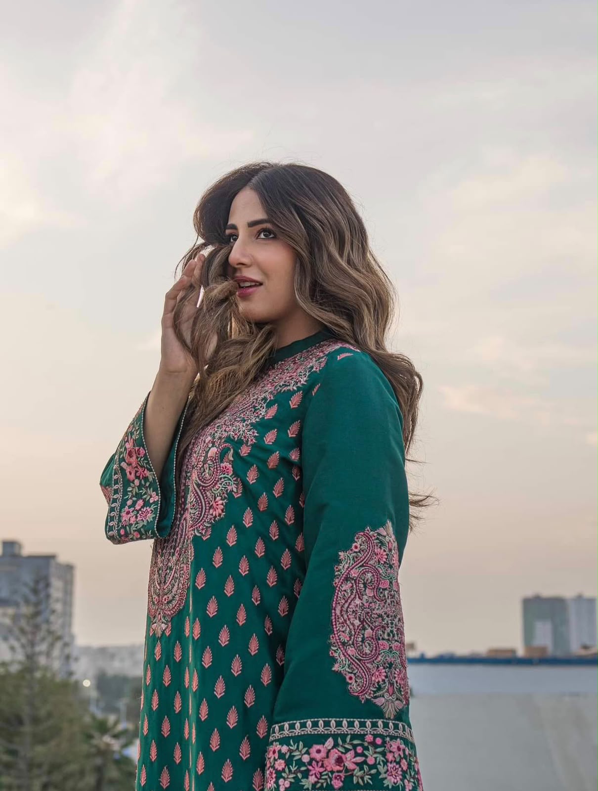 ZAINAB CHOTTANI INSPIRED — LONG LENGTH KAFTAN SET ✨