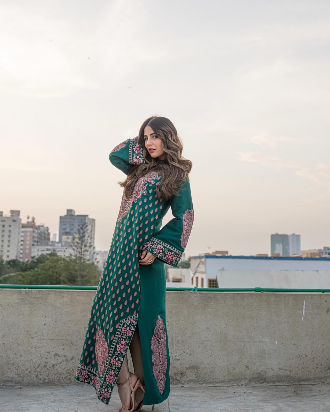 ZAINAB CHOTTANI INSPIRED — LONG LENGTH KAFTAN SET ✨
