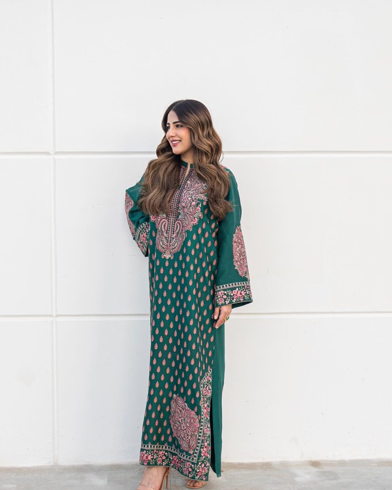 ZAINAB CHOTTANI INSPIRED — LONG LENGTH KAFTAN SET ✨
