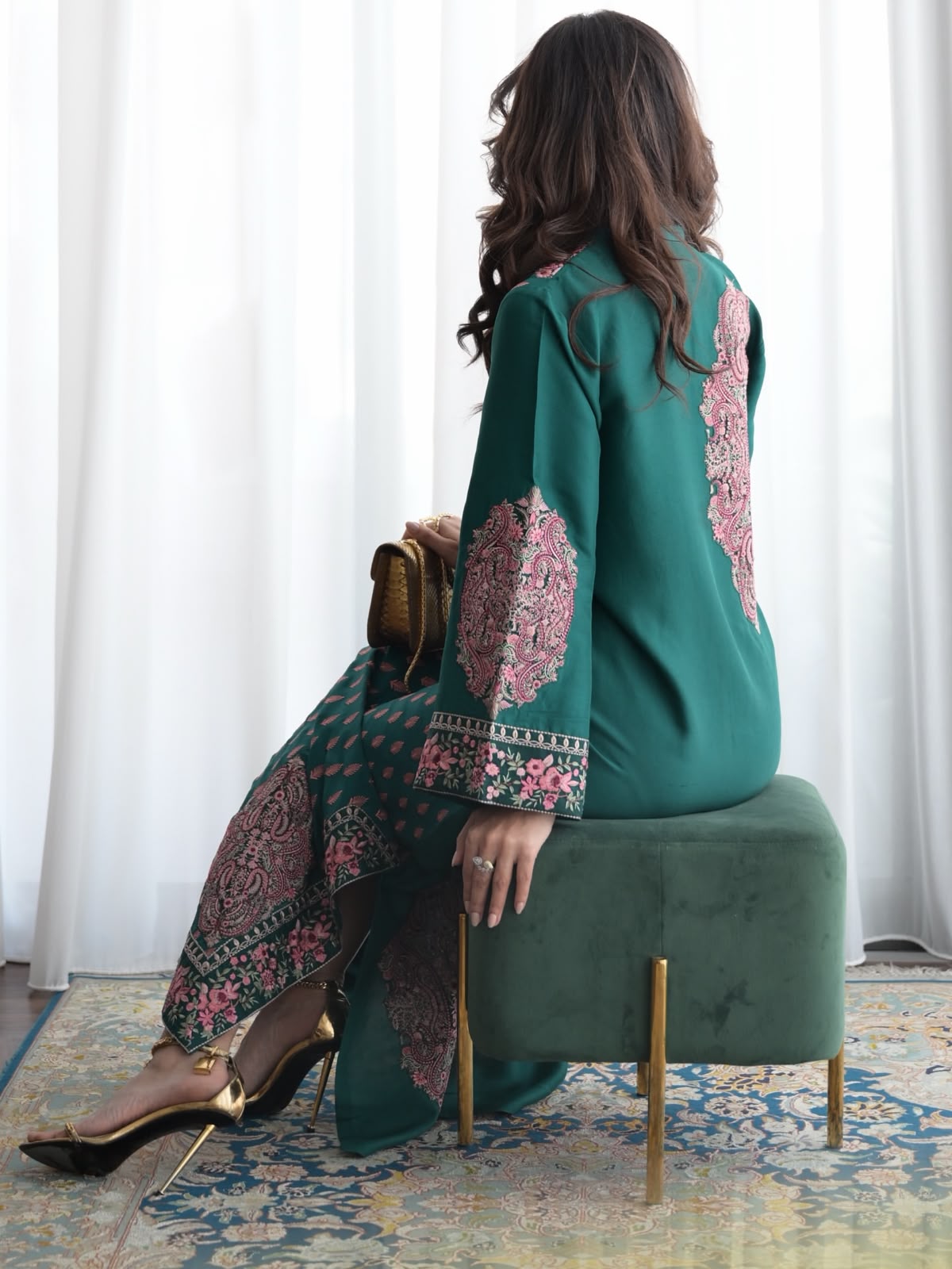 ZAINAB CHOTTANI INSPIRED — LONG LENGTH KAFTAN SET ✨