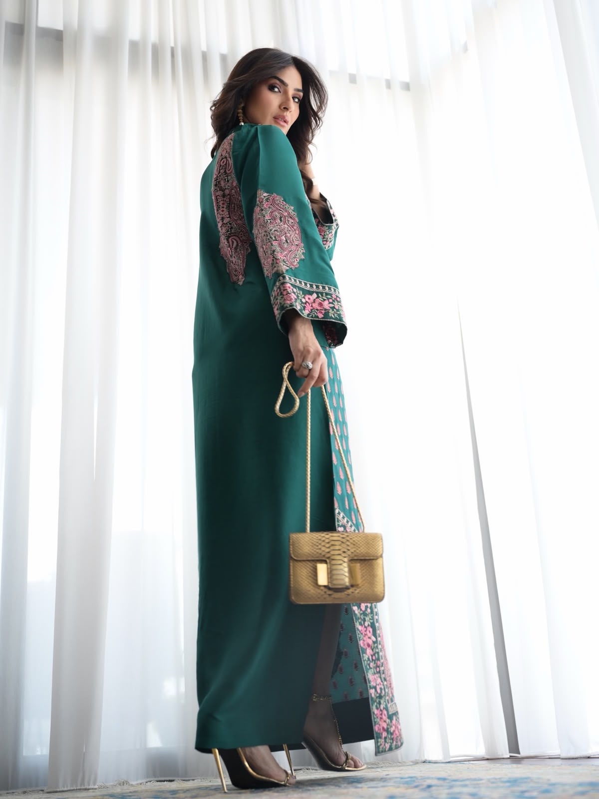 ZAINAB CHOTTANI INSPIRED — LONG LENGTH KAFTAN SET ✨