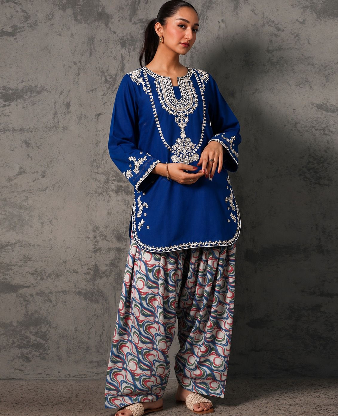 NOON — Ethnic-Inspired Shalwar Suit