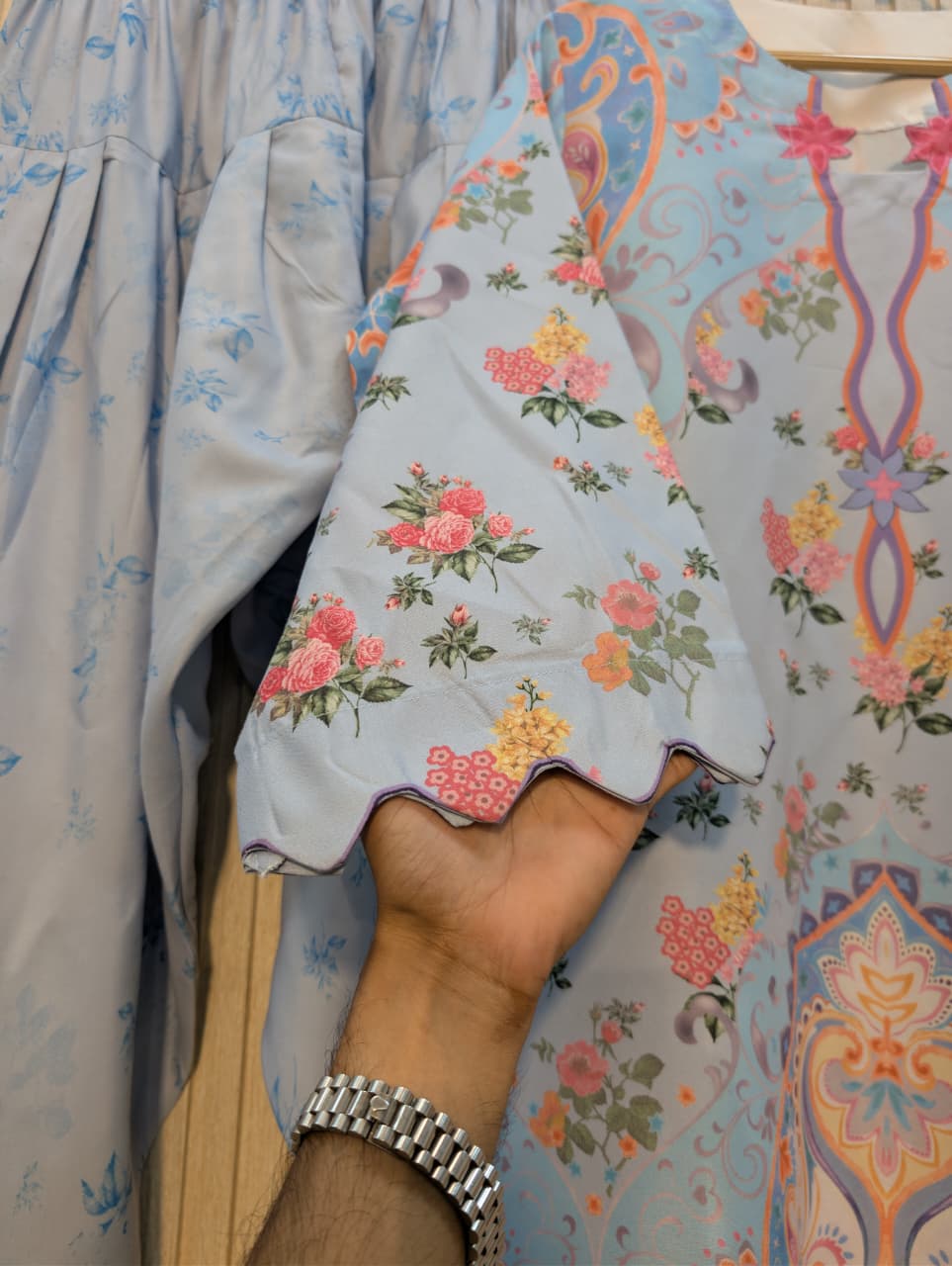 Ethnc Inspired Qudsi Shalwar Suit (For Summers)