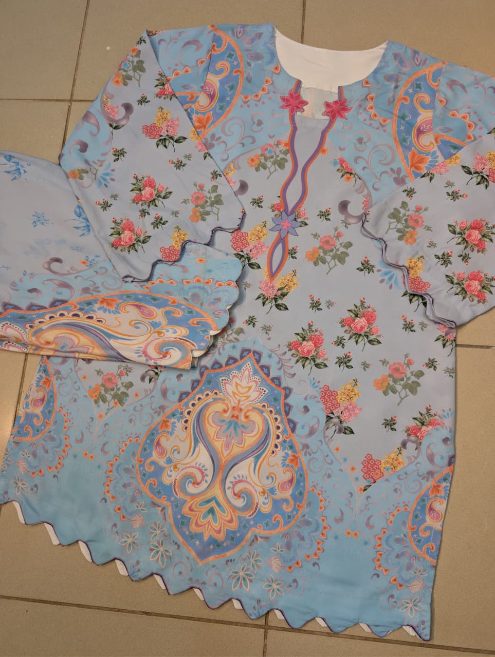 Ethnc Inspired Qudsi Shalwar Suit (For Summers)