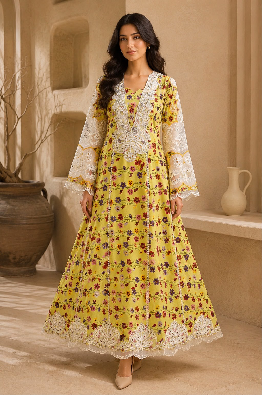 Aneela’s Inspired LUXURY LAWN FORMALS (Dhani)