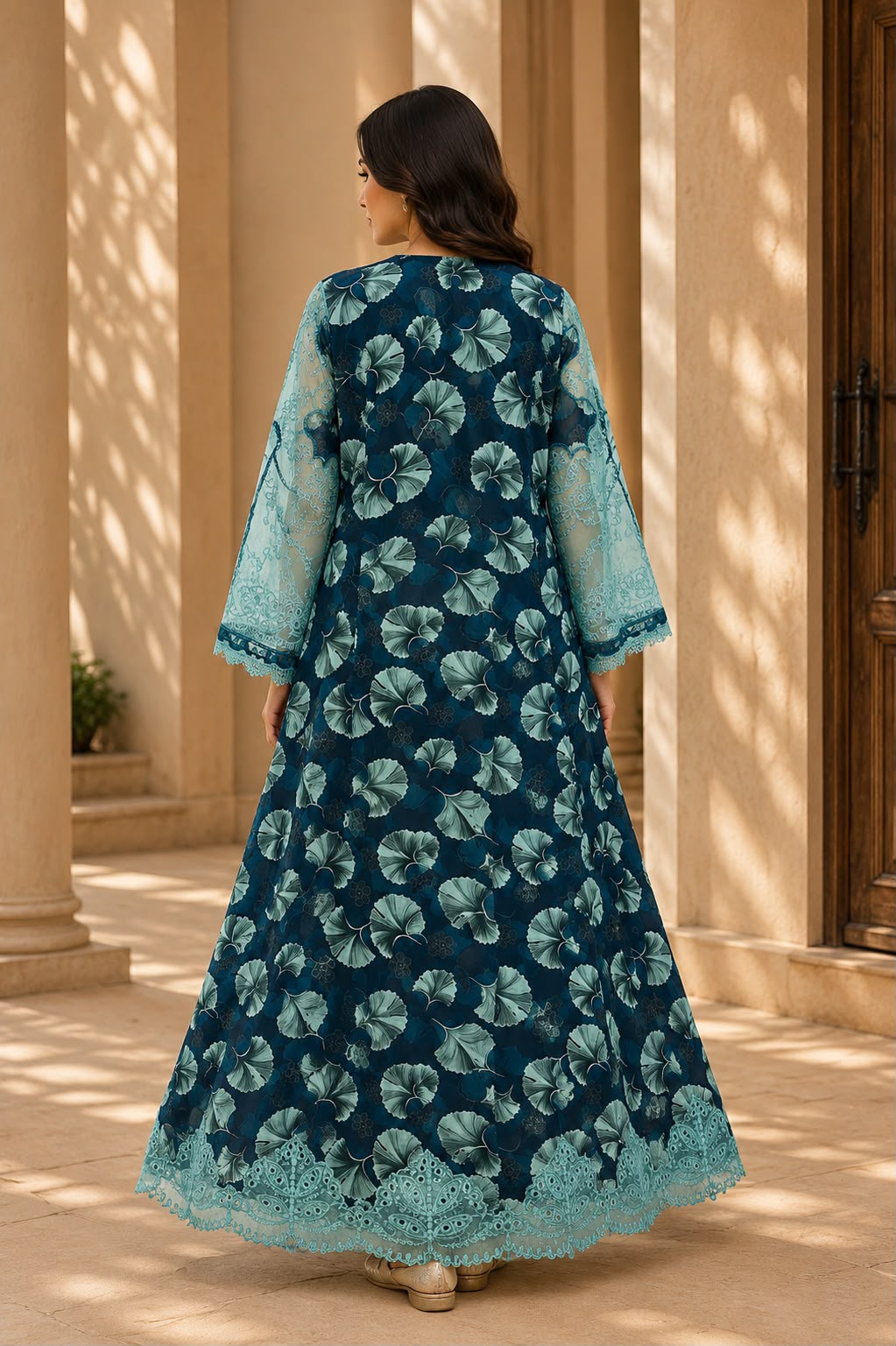 Aneela’s Inspired LUXURY LAWN FORMALS (Zinc)