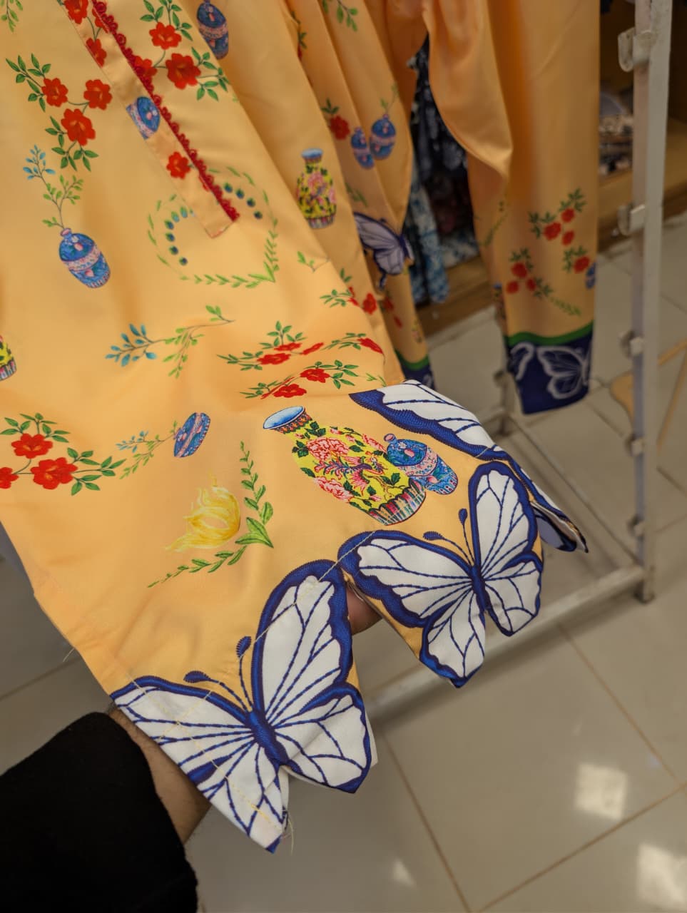 TARANG BY ETHNC INSPIRED SHALWAR SUIT (YELLOW)