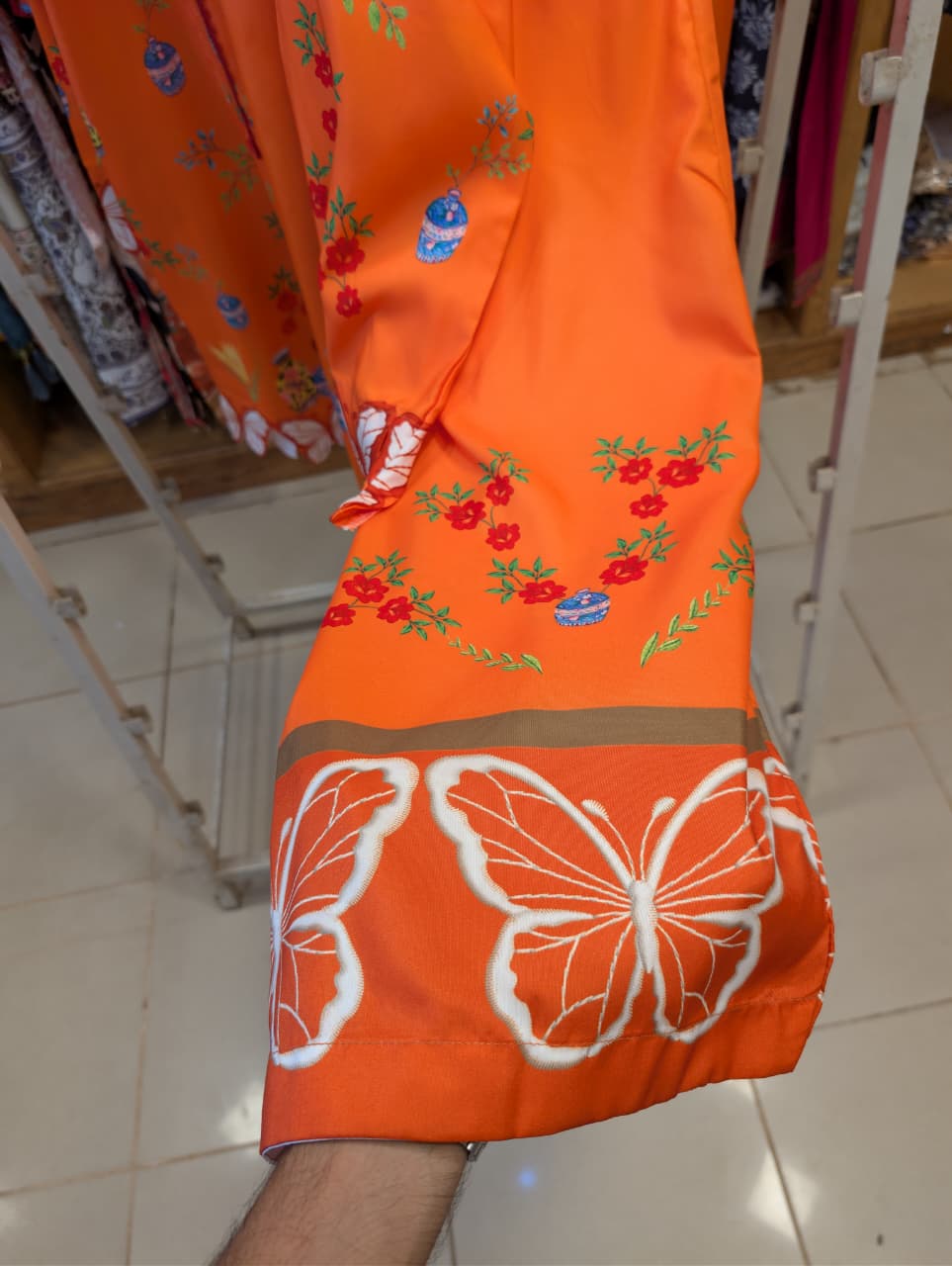 TARANG BY ETHNC INSPIRED SHALWAR SUIT (ORANGE)