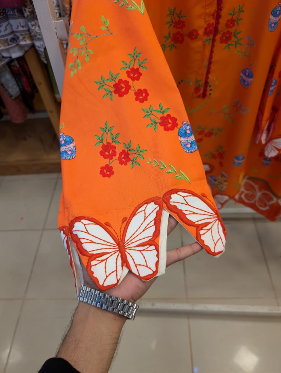 TARANG BY ETHNC INSPIRED SHALWAR SUIT (ORANGE)