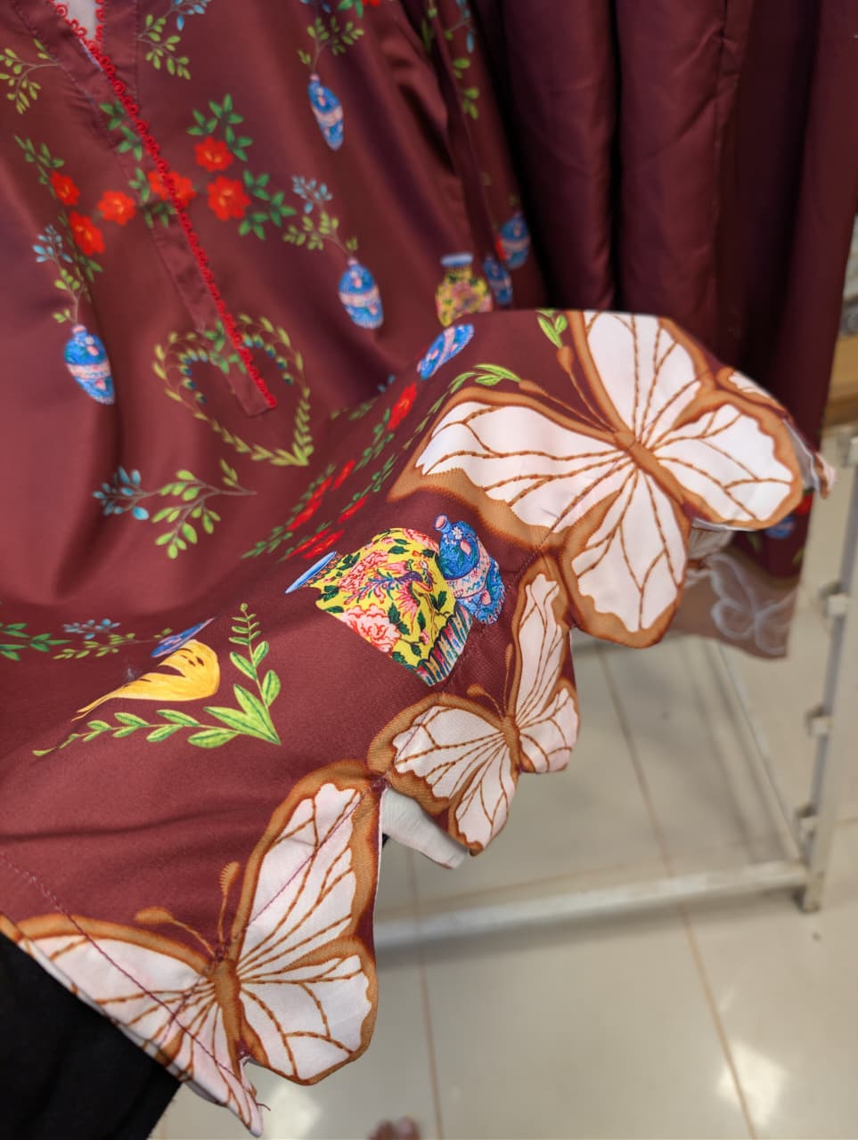 TARANG BY ETHNC INSPIRED SHALWAR SUIT (MAROON)