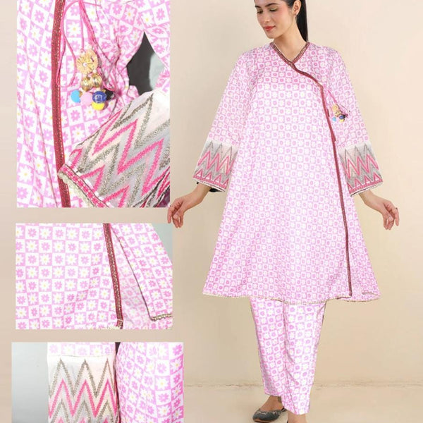 Price 2149/- || KHADDAR ANGARKHA DIGITAL LONG FORMAL EDITION