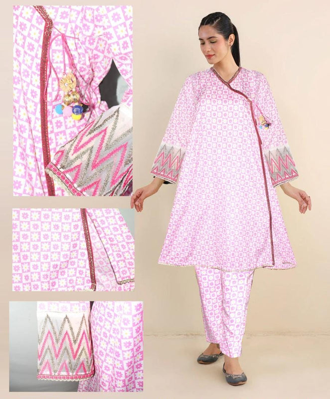 Price 2149/- || KHADDAR ANGARKHA DIGITAL LONG FORMAL EDITION