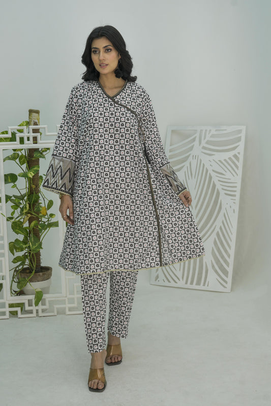 Price 2149/- || KHADDAR ANGARKHA DIGITAL LONG FORMAL EDITION