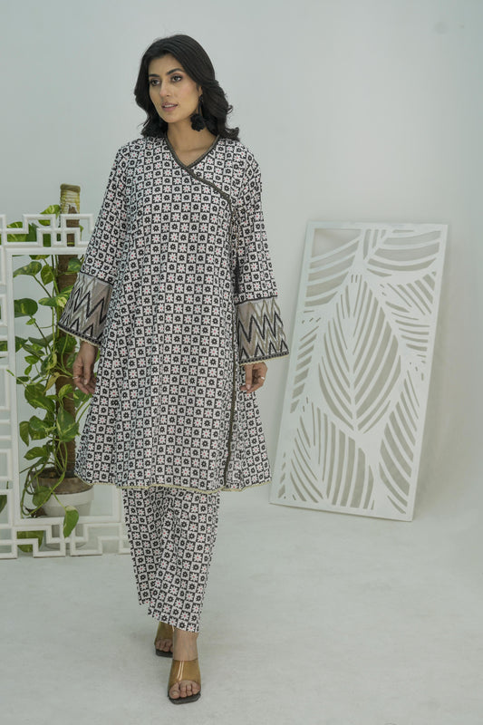 Price 2149/- || KHADDAR ANGARKHA DIGITAL LONG FORMAL EDITION