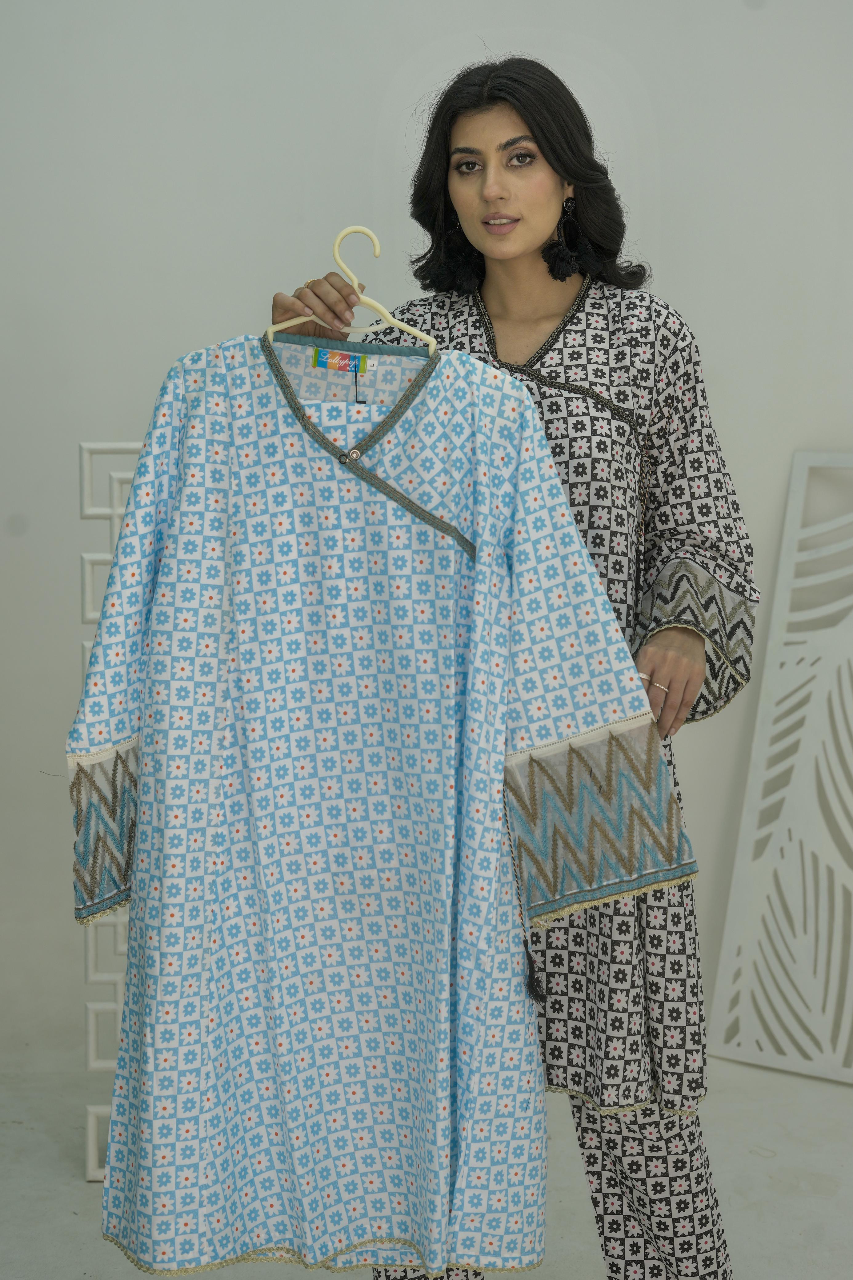 Price 2149/- || KHADDAR ANGARKHA DIGITAL LONG FORMAL EDITION