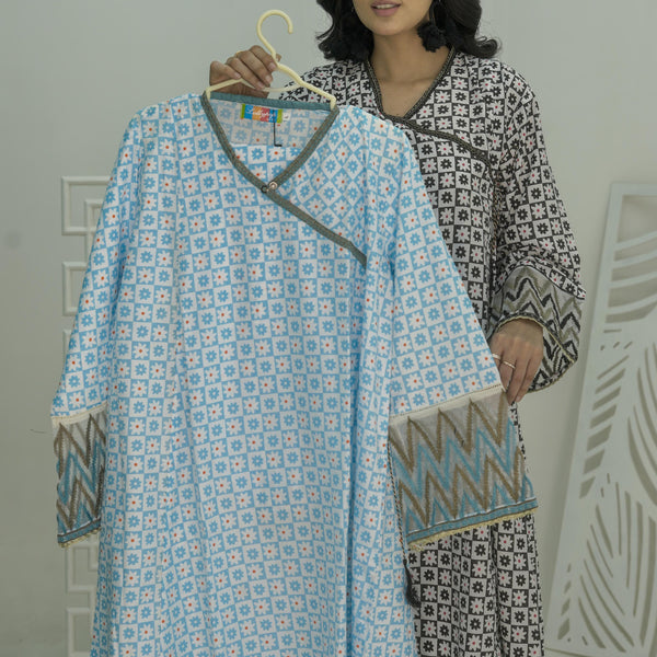 Price 2149/- || KHADDAR ANGARKHA DIGITAL LONG FORMAL EDITION