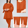 LP SUHAS MISRI KHADDAR لان STITCHED DESIGNER SUIT