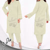 LP QURESHIYA NECK PEARL LONG CO-ORDS SET