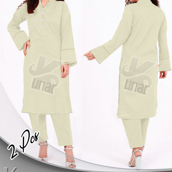 LP QURESHIYA NECK PEARL LONG CO-ORDS SET