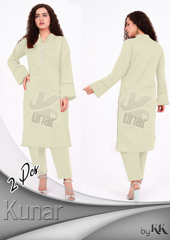 LP QURESHIYA NECK PEARL LONG CO-ORDS SET