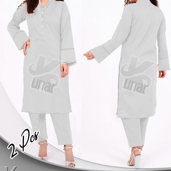 LP QURESHIYA NECK PEARL LONG CO-ORDS SET