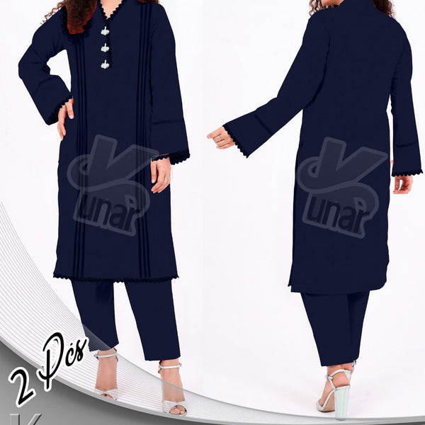 LP QURESHIYA NECK PEARL LONG CO-ORDS SET