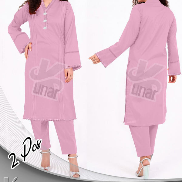 LP QURESHIYA NECK PEARL LONG CO-ORDS SET