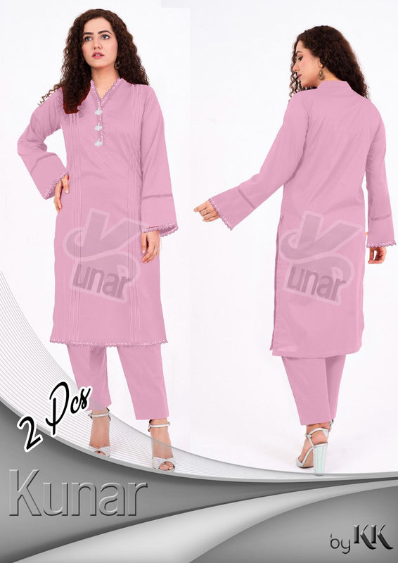 LP QURESHIYA NECK PEARL LONG CO-ORDS SET