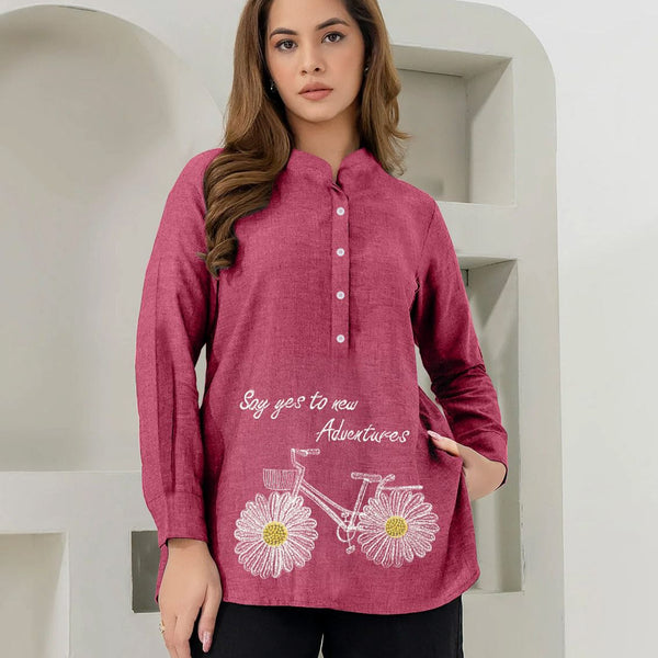 CYCLE ADVENTURE TOP || PRICE 1499/- || DESIGNER STITCHED TOP