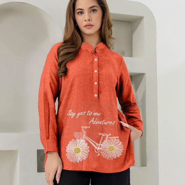 CYCLE ADVENTURE TOP || PRICE 1499/- || DESIGNER STITCHED TOP