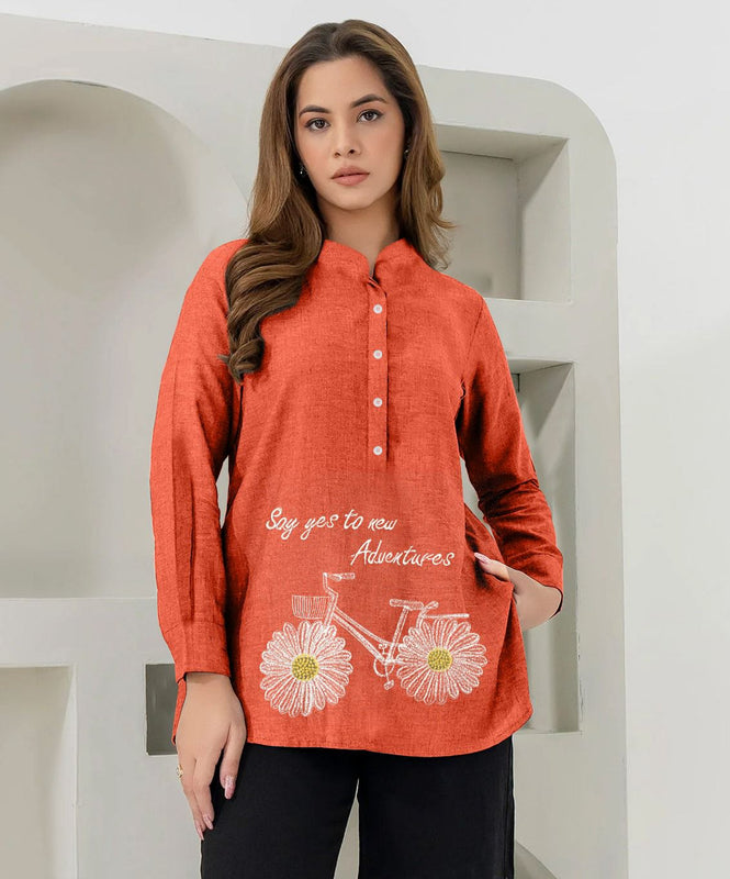 CYCLE ADVENTURE TOP || PRICE 1499/- || DESIGNER STITCHED TOP