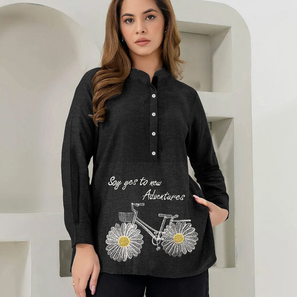 CYCLE ADVENTURE TOP || PRICE 1499/- || DESIGNER STITCHED TOP