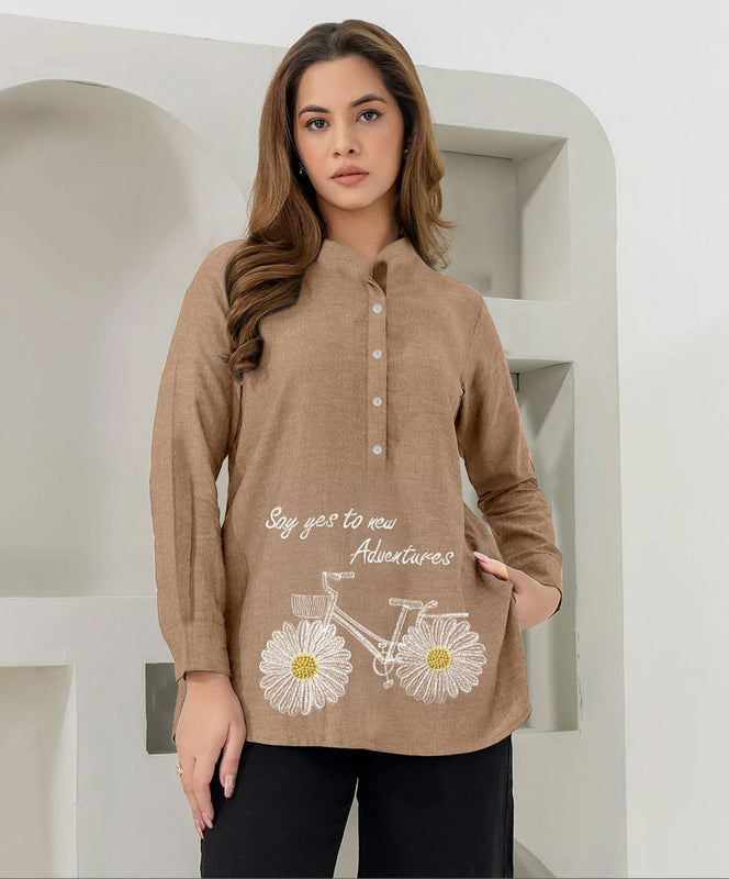 CYCLE ADVENTURE TOP || PRICE 1499/- || DESIGNER STITCHED TOP