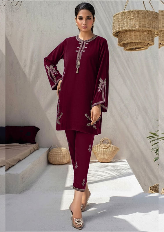ZAWAR HANDWORK VELVET EDITION – Winter Luxury Wear