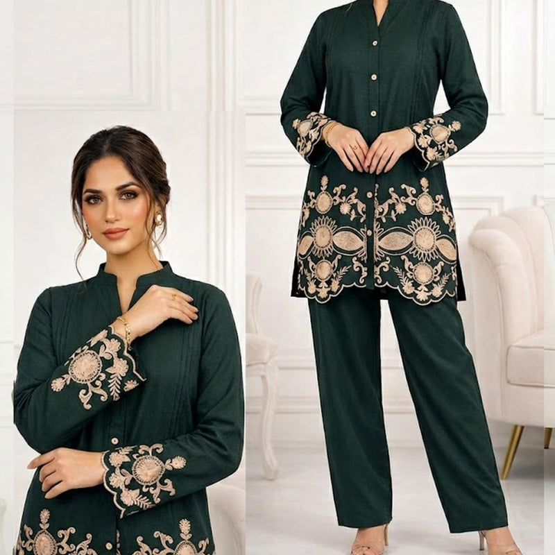 LP ZAVIAR EMB 2 PCS SUIT