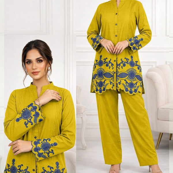 LP ZAVIAR EMB 2 PCS SUIT