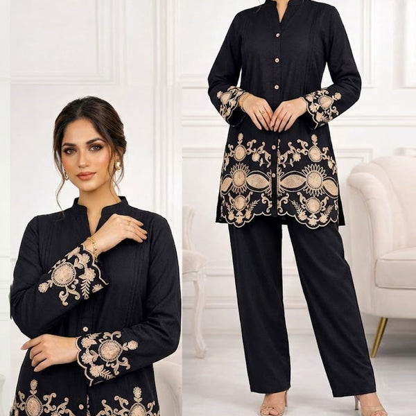 LP ZAVIAR EMB 2 PCS SUIT
