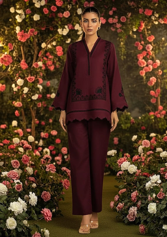 FARASH EMB 2 PCS SUIT