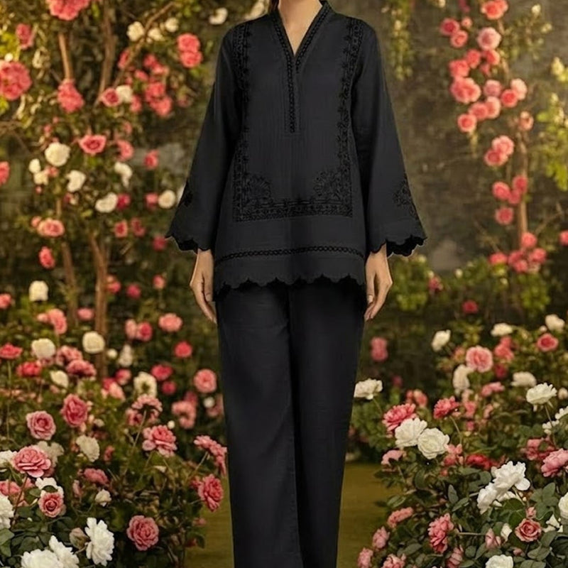 FARASH EMB 2 PCS SUIT