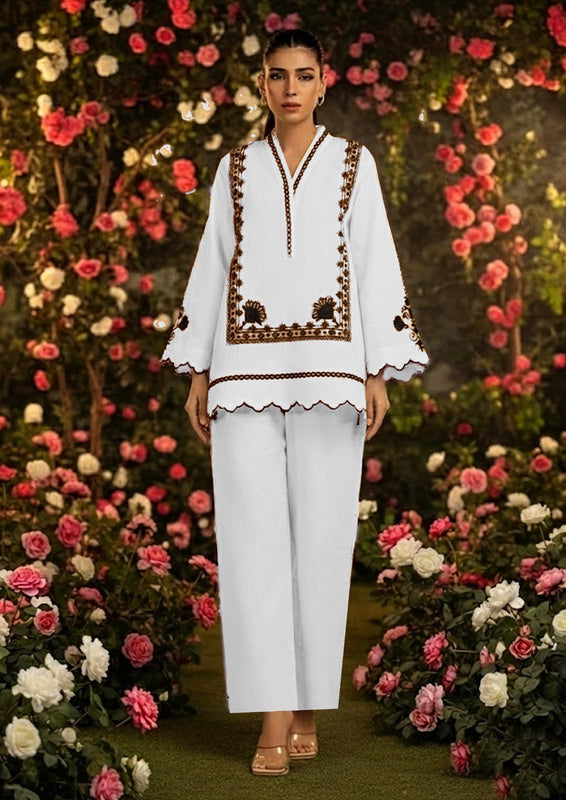FARASH EMB 2 PCS SUIT